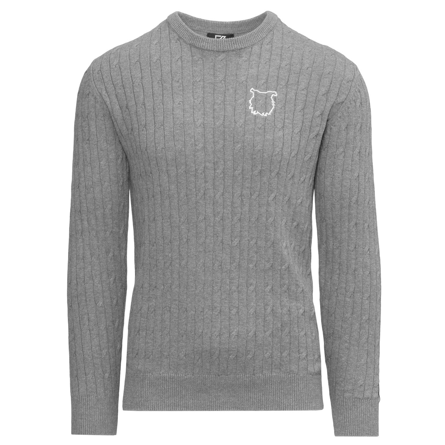 harmaa_neule_miehet_02 C&B neule, miehet - Image 1