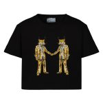 Ilves-Elvis cropattu t-paita