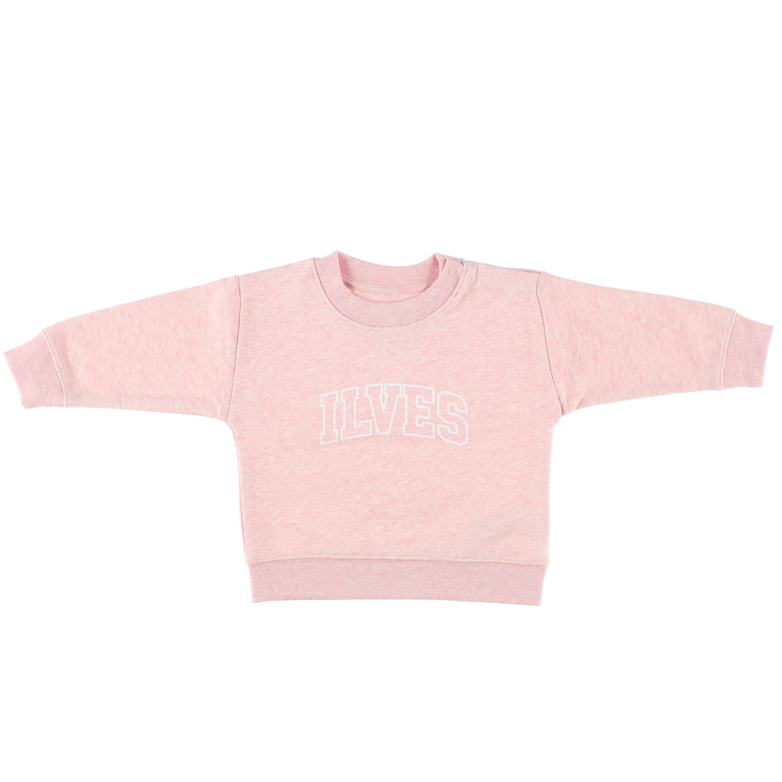 vauvac_college_01 Lasten collegepaita, vaaleanpunainen - Image 1