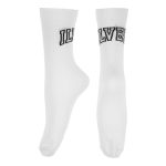 Puuvillasukka, valkoinen Ilves -teksti