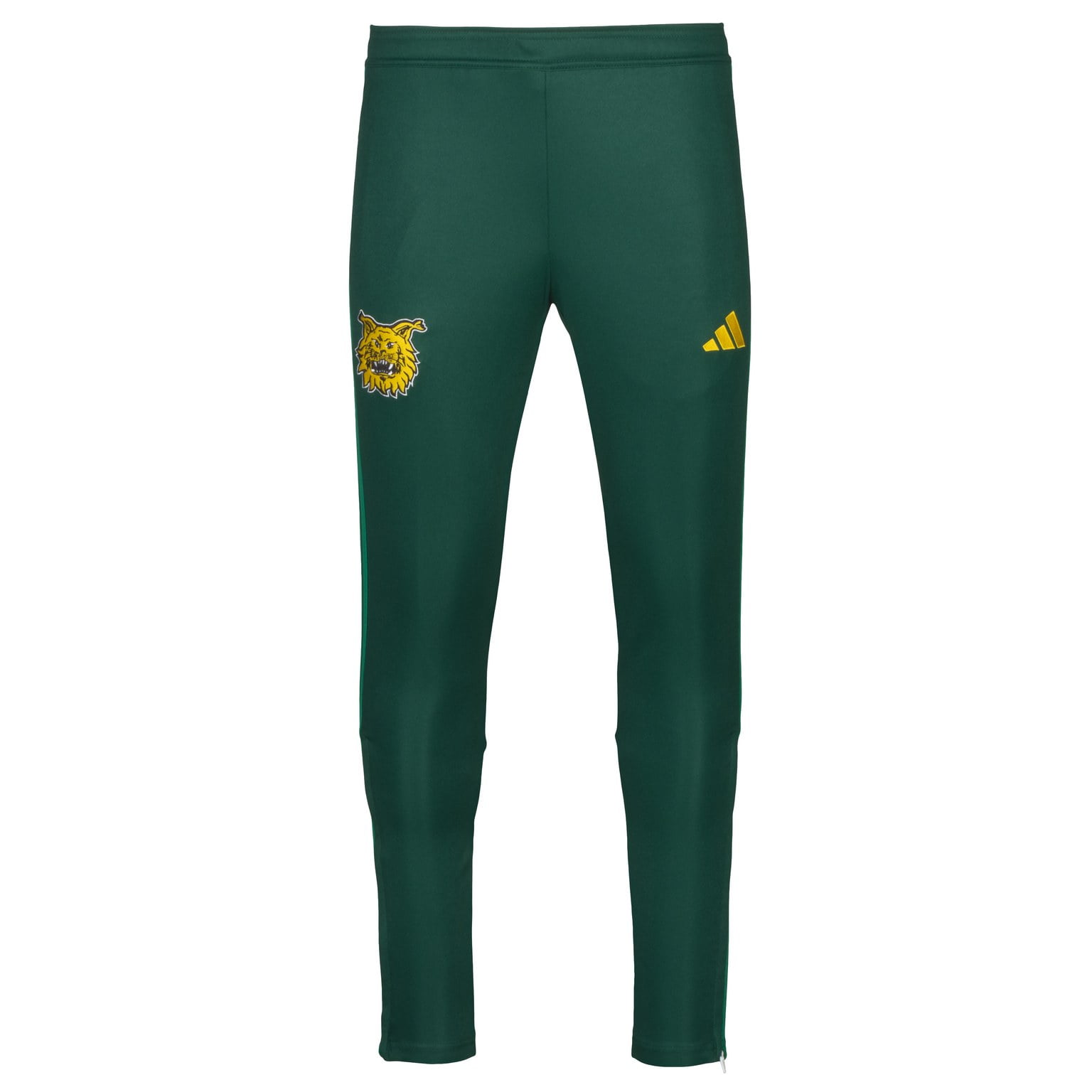 verkkahousut_adidas_02 Housut, vihreä adidas logo - Image 1