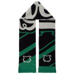 Huivi 24-25, mustavihreä ääriviivalogo