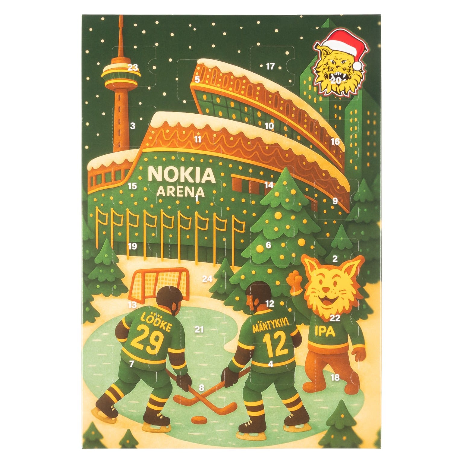 joulukalenteri_2025 Ilves Fazer -joulukalenteri 2025 - Image 1