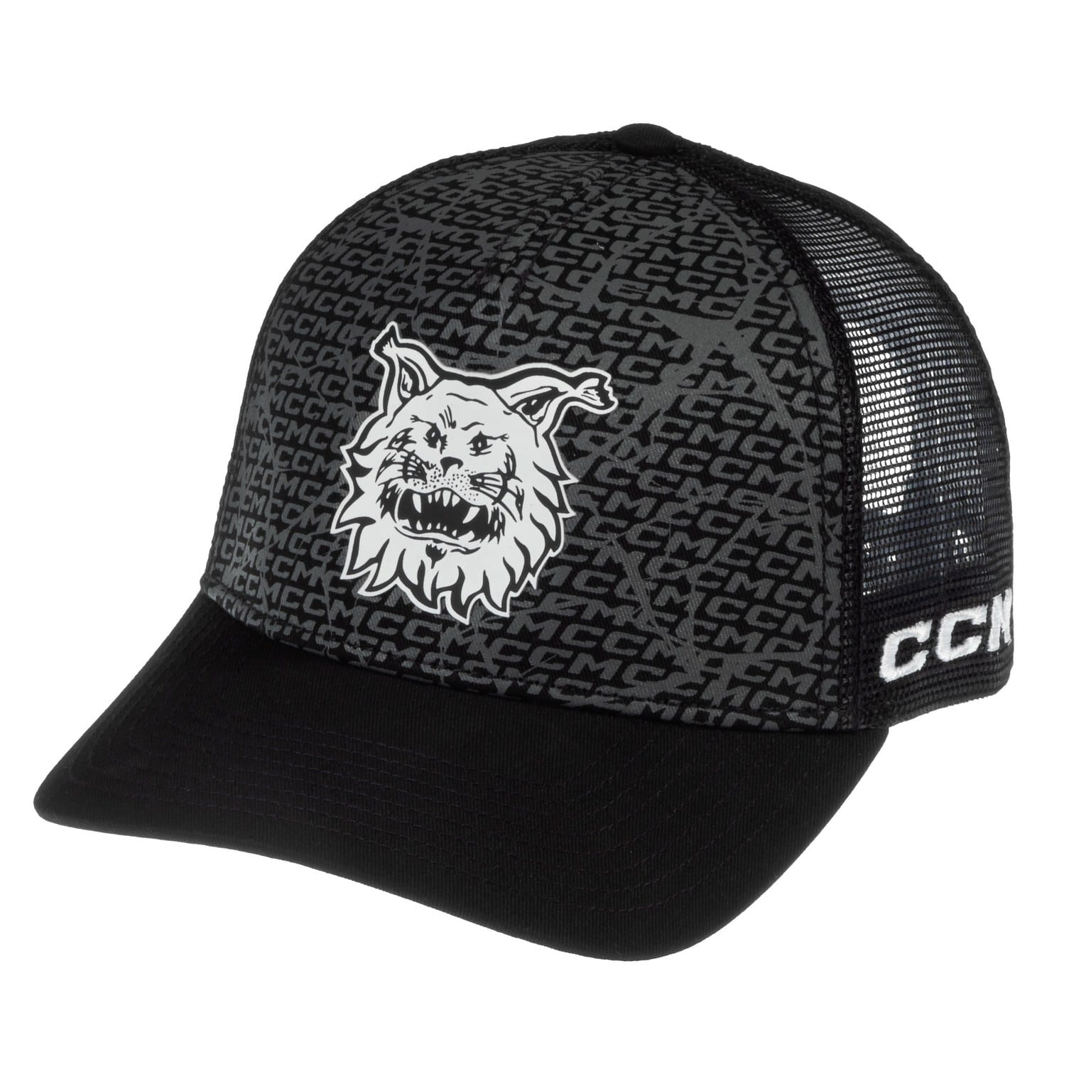 lippis_98 Lippis, CCM 25-26 harmaa logo - Image 1