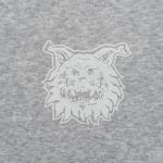 Collegehousut, harmaa logo - Image 3