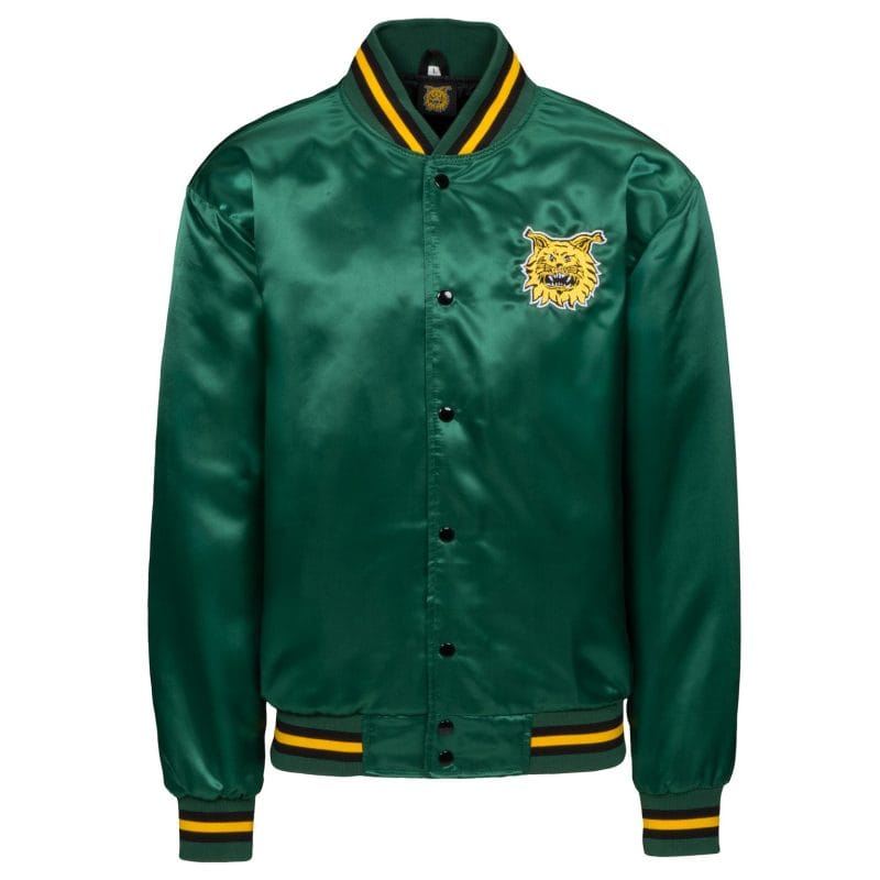 Satiinitakki, vihreä