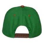 Snapback, vihreä ruskealla lipalla - Image 2